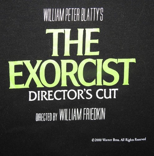 Vintage 2000 The Exorcist Director's Cut Horrorfilm Promo T-Shirt Herren Small - Bild 2 von 5