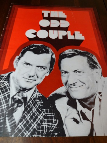 The Odd Couple 1972 Programa Neil Simon Teatro Raro Versión de Fondo Rojo - Imagen 4 de 22