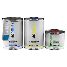 Peinture voiture kit de pot pour Citroen KAZ Bleu De Karner Metallic 2,5l