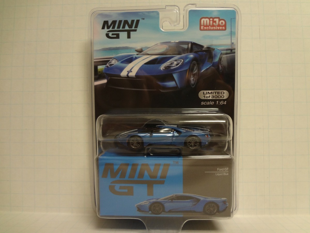 Mini GT Ford GT Liquid Blue 1:64 Scale Mijo Exclusive | eBay