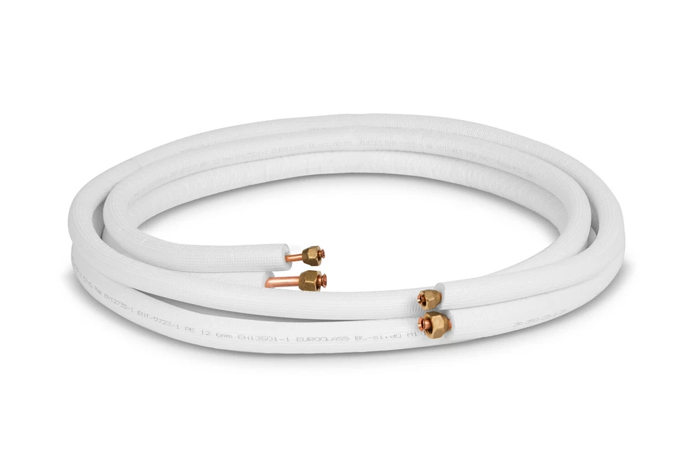 Kältemittelleitung Kupferrohr 1/4" + 3/8" / 1-25m für Split Klimaanlage - Bild 2 von 4