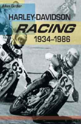 Harley-Davidson Racing 1934-1986 Book ~ XLR CR CRS CRTT KRTT XR Motorcycle~NEW