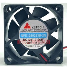 Y.S.TECH NFD1260253B-2N 6025 12V 0.96W 6CM cooling fan