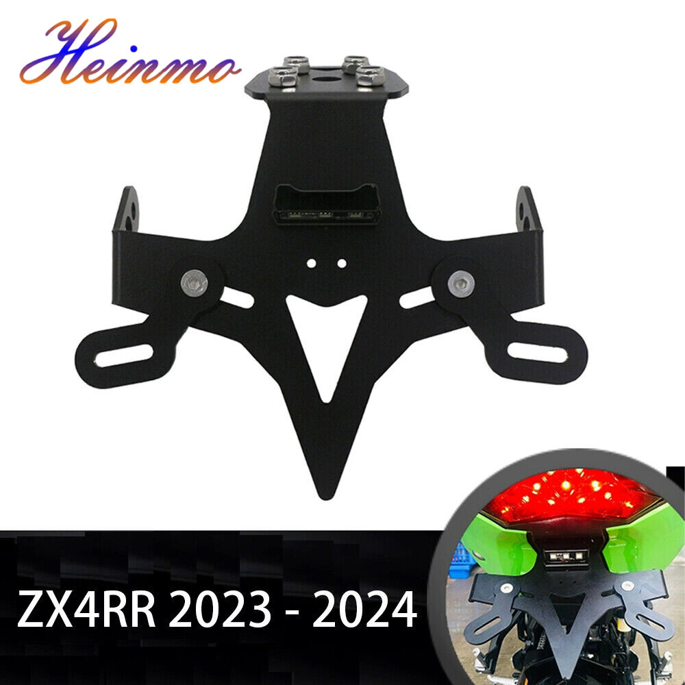 Aluminum License Plate Bracket Fender Eliminator For Ninj ZX4RR ZX