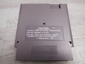 NARC Nintendo Entertainment System NES 1990 Cart Insert Loose Dust Cover