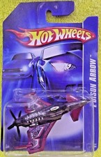 2006 Hot Wheels Mainline / Collector #214 POISON ARROW Burgundy w/MW spokes