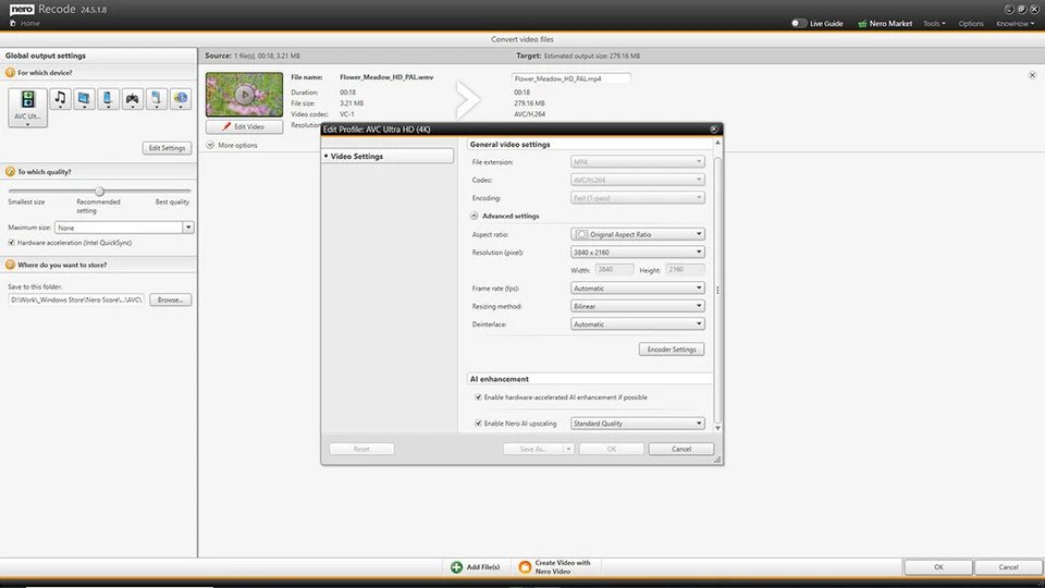 Nero Recode 2024 - Converter - Ripper - Lizenz für 1 PC - Download Version - Bild 2 von 4