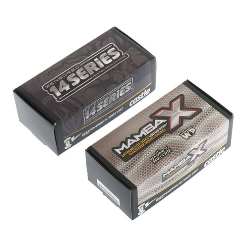 Castle Mamba X 1/10 25.2V WP ESC w/ 1406-2280kV Brushless Cralwer Motor Combo - Picture 3 of 3