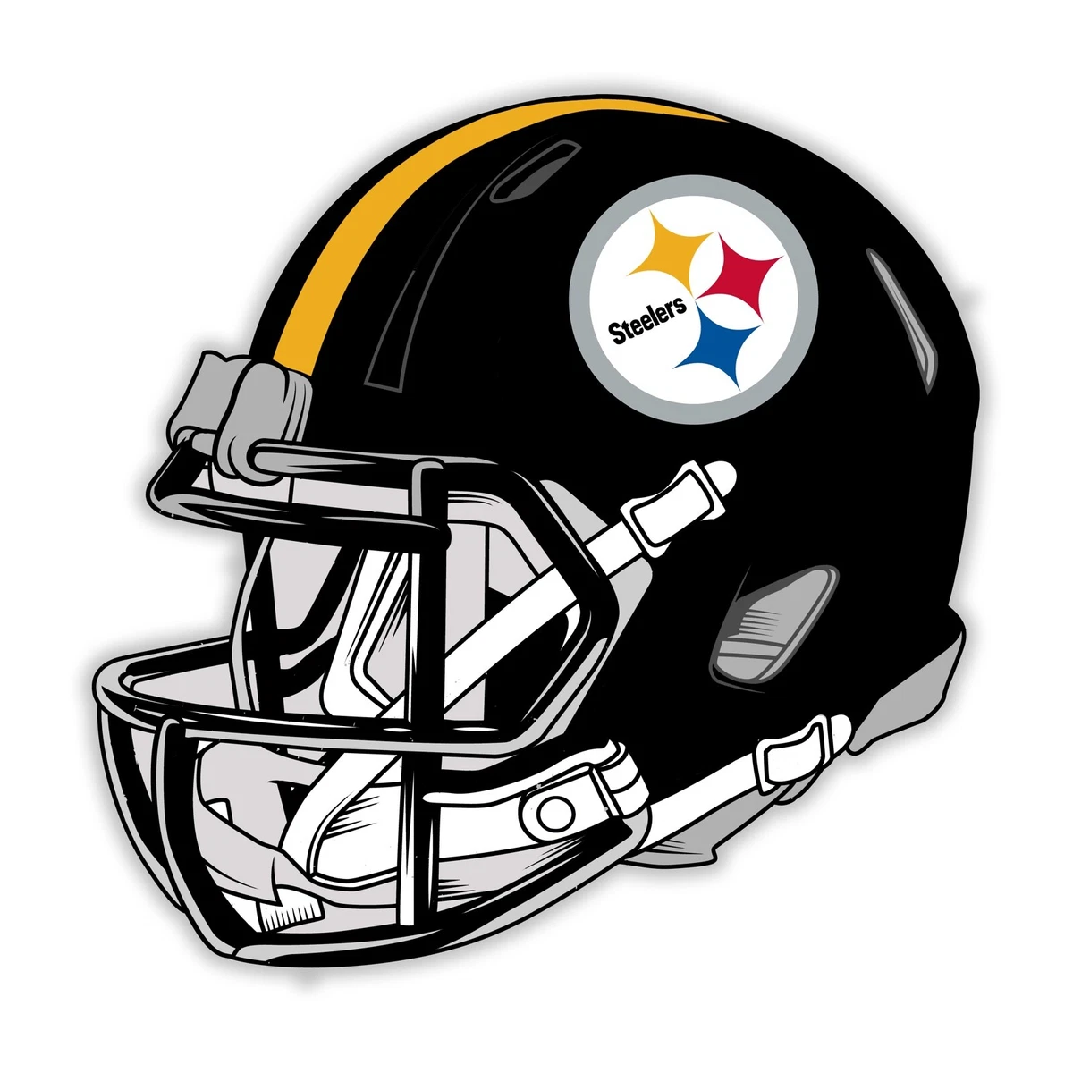 Steelers helmet 2025 decal kit