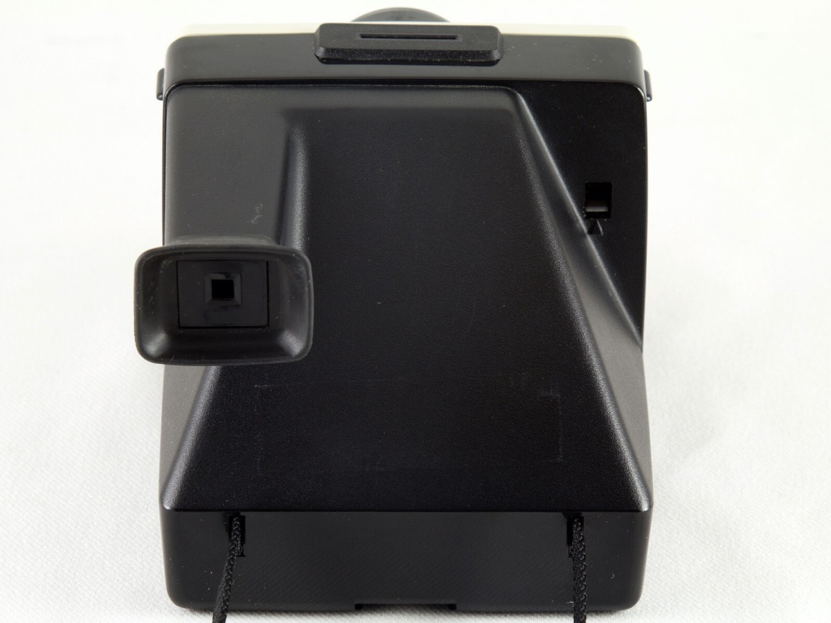 Vintage Original Polaroid SX-70 OneStep White Rainbow Stripe Land