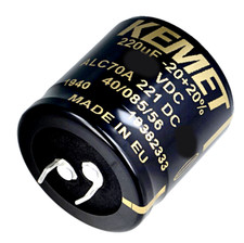 KEMET  ALC70A221CD500  Elko SNAP-IN  220uF  500V  0,646R  30x40mm  15000h #WP