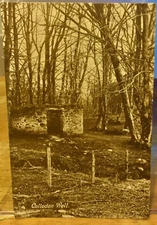 RPPC Scottish Postcard CULLODEN WELL Scotland UK MacKay's Inverness Series RP