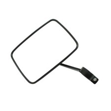 Rückspiegel Spiegel Metall links eckig schwarz für Simson Schwalbe Star Habicht