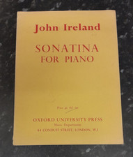 John Ireland Sonata for Piano Sheet Music