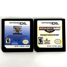Nintendo DS Game LOT Monster Jam Path of Destruction & Indianapolis 500 Legends