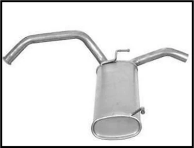 Marmitta Silenziatore Posteriore Toyota Aygo(B1) Peugeot 107 Citroen C1(PM_;PN_)