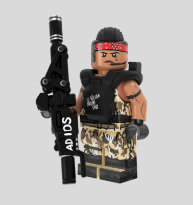 Smart Gunner V2 Brickmania Minifig Minifigure Brand New