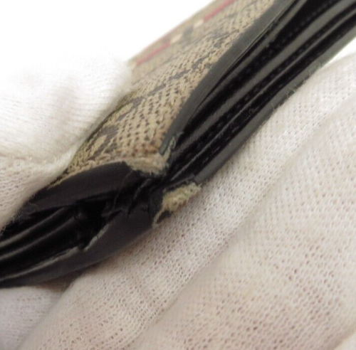 Authentic GUCCI GG Snake Print PVC Leather Compact Wallet #37903 - Picture 8 of 17