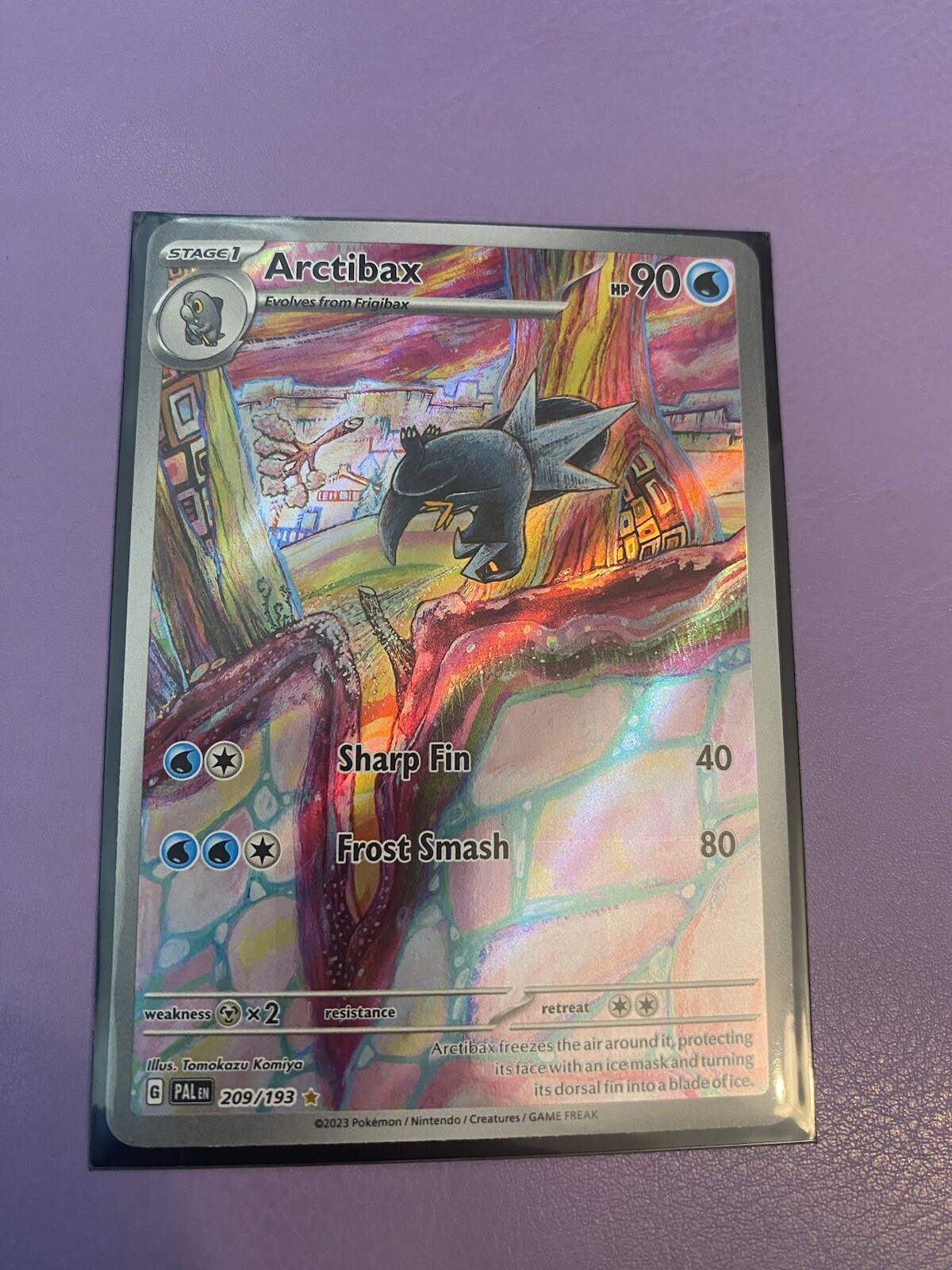 Pokémon TCG Arctibax 209/193 Card Brand New