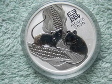 2020 Australian Silver Lunar Series III (1 oz from rolls)