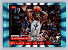 BRADLEY BEAL 2021-22 Donruss Franchise Features Holo Teal Laser #6