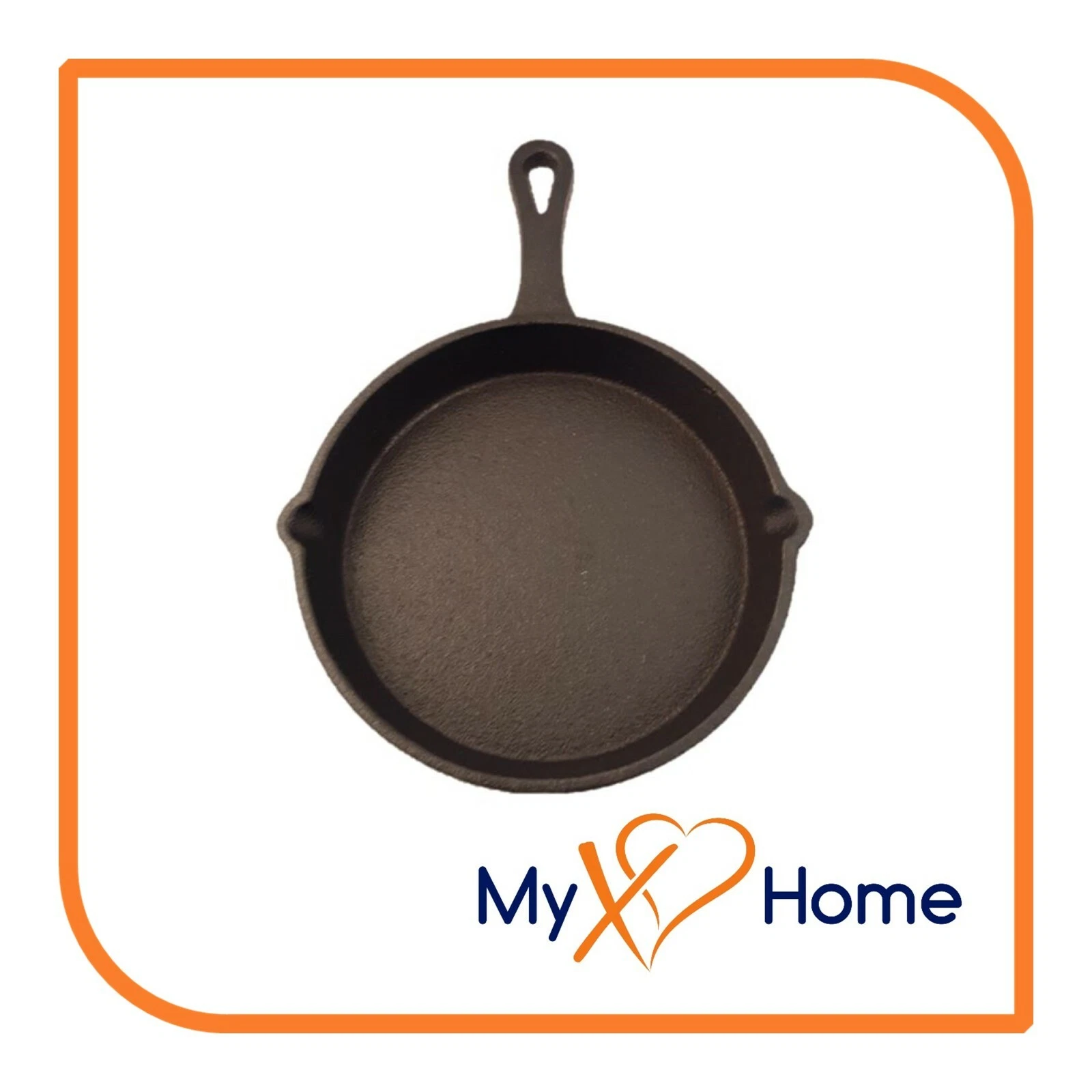 5" Round Cast Iron Frying Pan / Skillet with Handle (1 Skillet) by MyXOHome
Opens in a new window or