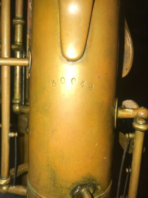 Vintage Rare Selmer Bundy Elkhart Ind. Alto Saxophone Original | eBay