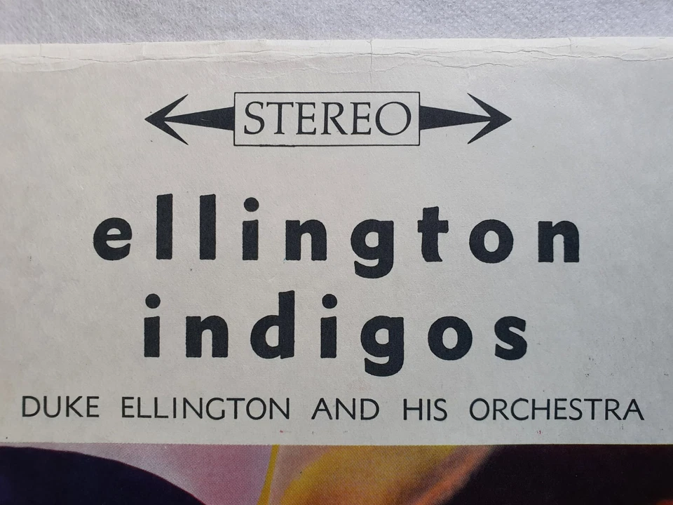 DUKE ELLINGTON ELLINGTON INDIGOS 1963 STEREO UNIQ CVR & PS & ERRORS CHILEAN PRS! - Image 3 of 4