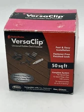 FastenMaster Trex Versaclip Universal Hidden Deck Fastener, 50sq ft, 90 clips