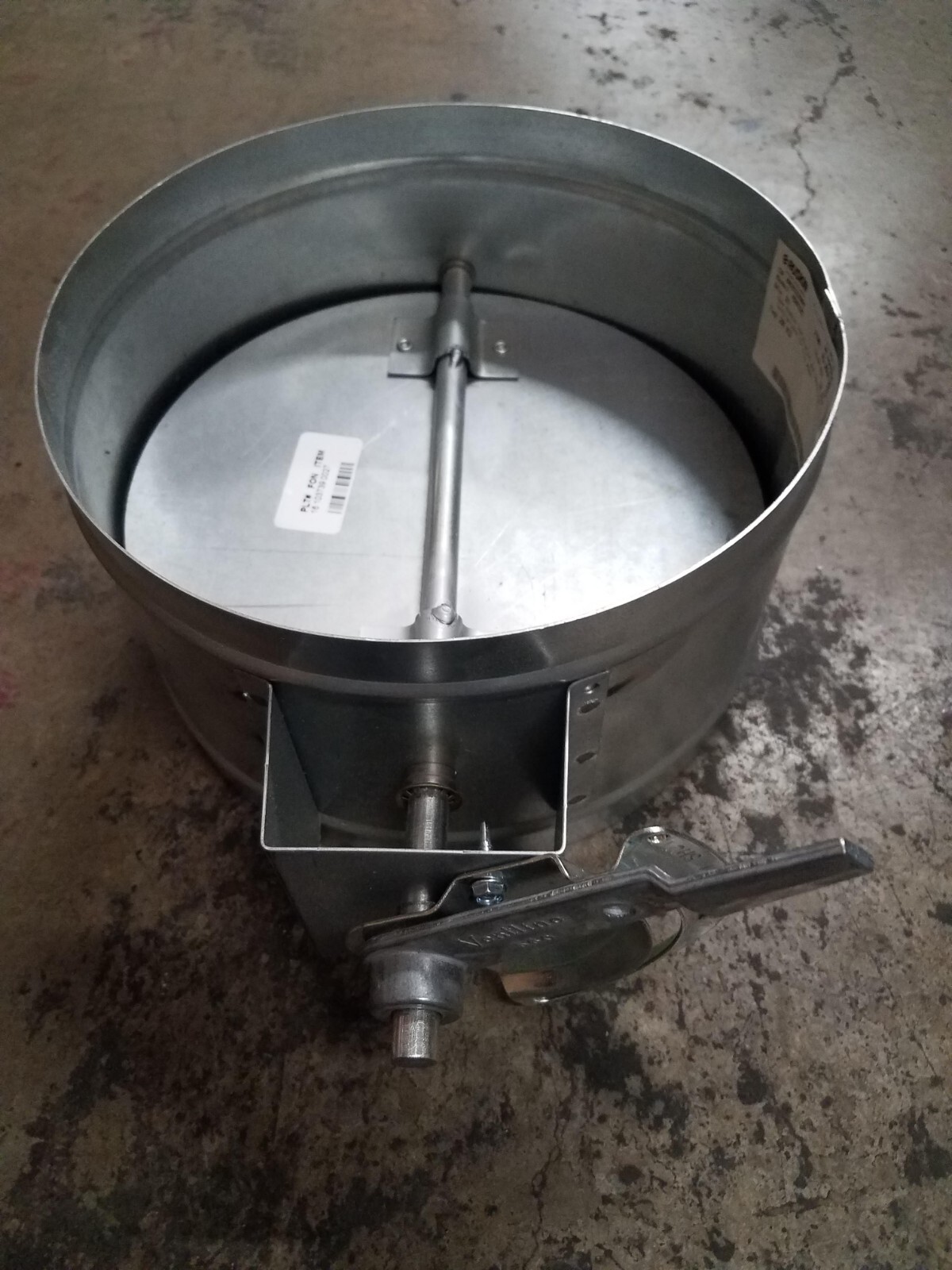 RUSKIN MDRS25 ROUND MANUAL BALANCING DAMPER eBay