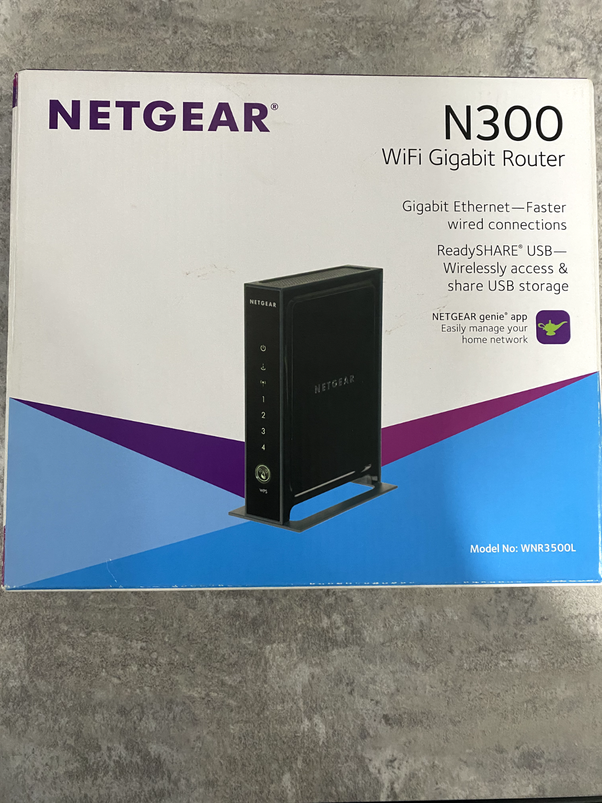 Netgear WNR3500 150 Mbps 4-Port Gigabit Wireless N Router (WNR3500L-100NAS)