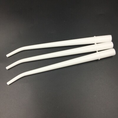 250pcs Disposable Surgical Aspirator Tips – 1/8” Dental Suction Tips, White, Sterile