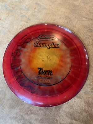 Gebrauchte Innova I-DYE Champion Tern 165g Orange Burst Distance Driver Golf Disc