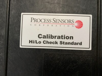 Process Sensors Calibration Hi/Lo Check Standard for MCT NIR Instrument