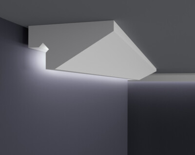 16 METER) - Stuckleisten Stuckprofil LED Profil XPS EUR 296,99