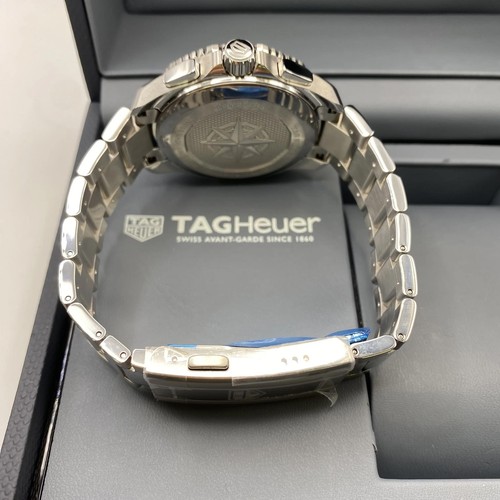 Montre pour homme professionnelle Tag Heuer Aquaracer 200 acier cadran argent CBP1111.BA0627 - Photo 6 sur 8