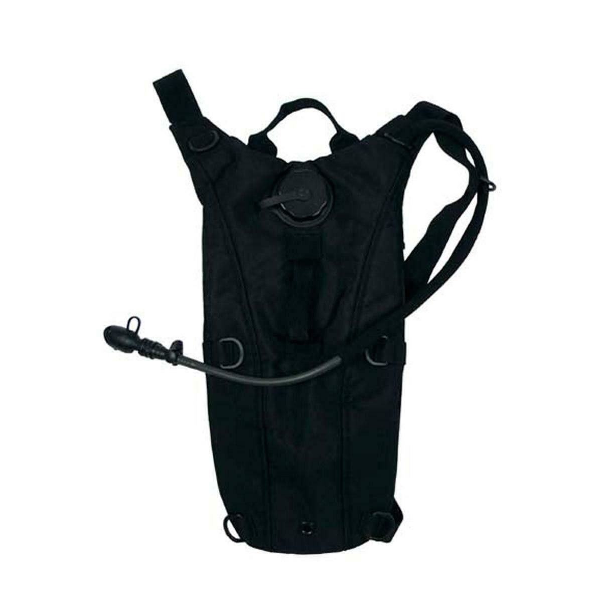 Max Fuchs Tactical Hydration Rucksack Water Bladder Black Airsoft Hiking