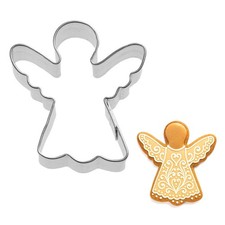 Mini Angel 1.5'' Christmas Cookie Cutter Metal Made in the USA