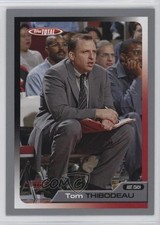 2005-06 Topps Total Silver Tom Thibodeau #380 6d7