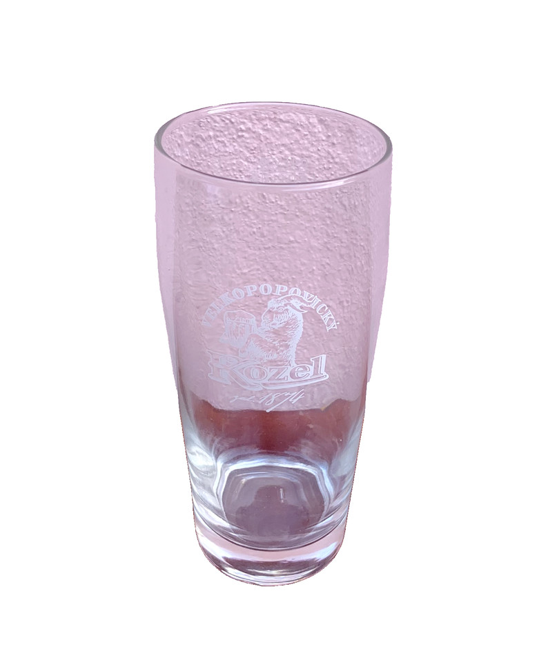 Set 6 Piezas Vasos Cerveza Kozel 40cl Copas Vidrio Checas Elegantes y Originales