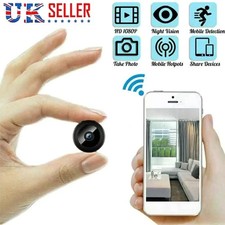 HD 1080P Mini Camera Home Wireless WiFi Security Smart Cam IR Night-Vision DVR.