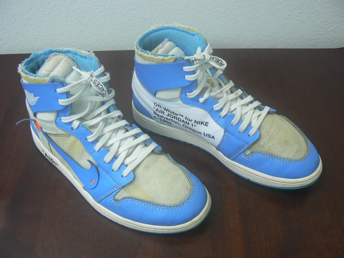 off white jordan 1 blue price