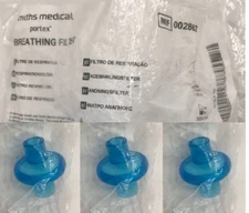 (Pack of 3) Smiths Medical Portex Breathing Filter REF# 002862 - New Sealed