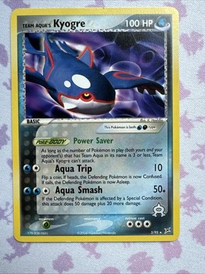 Team Aqua's Kyogre - (EX Team Magma vs Team Aqua) 003/095 Deck Exclusives...