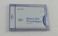 Vintage Sony Memory Stick PC Card Adapter MSAC-PC3 