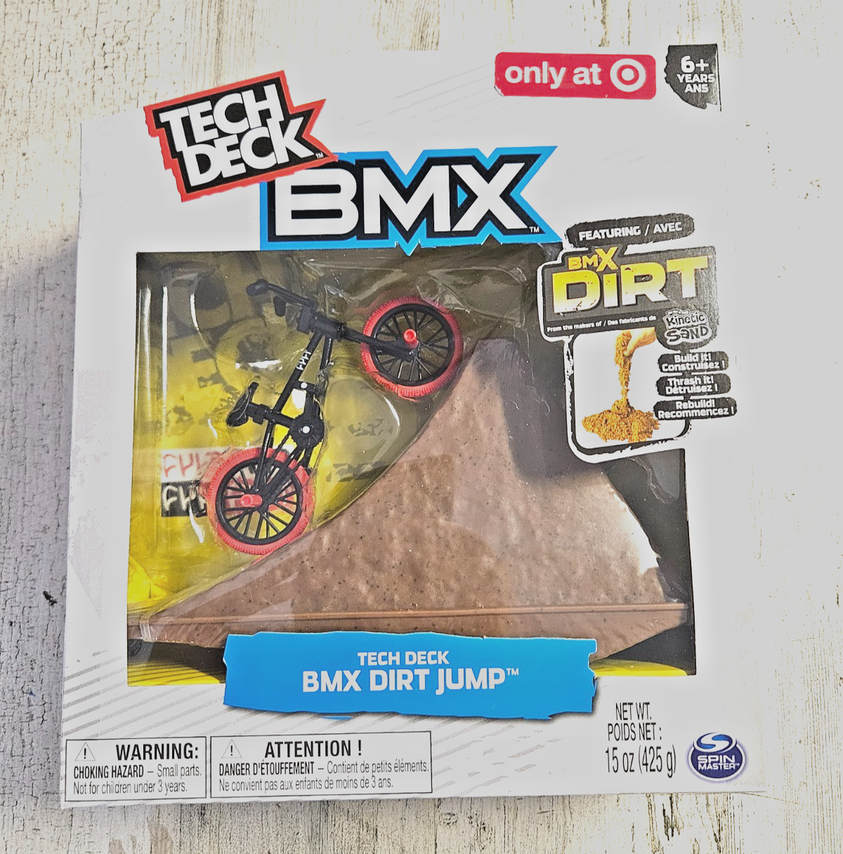 Tech Deck BMX Dirt Jump Set w/ Exclusive CULT crew Bike & Kinetic