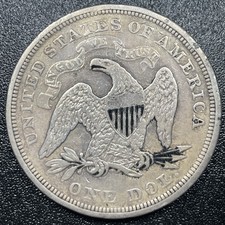 1870 年坐姿自由女神美元硬币(1840-1873) | eBay