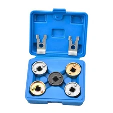  7 Piece Engines Camshaft Adjusting Socket Set, Camshaft Central Valve Socket 