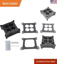 2 Ported Phenolic Carburetor Spacer For Holley Chevy Ford - High Performance 2 Ported Phenolic Carburetor Spacer For Holley Chevy Ford - High Performance