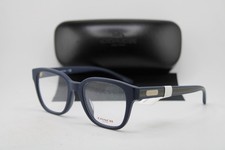 NEW COACH HC 6190U 5632 MATTE BLUE AUTHENTIC EYEGLASSES 52-20